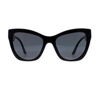 Cat Eye Black Pattern Dark Grey VE4417U Versace Black One Size