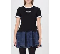 Versace T-Shirt Woman color Black - Size: 38 - female
