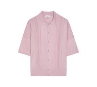 Versace Textured Fine-knit top - Light Pink - 40 (UK8 / S)