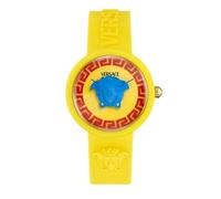 Versace Unisex Kid's Analogue Swiss Quartz Watch with Silicone Strap VE9200425