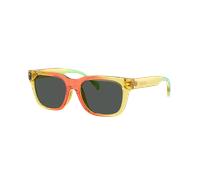 Versace Unisex Sunglass VK4006U - Frame color: Gradient Orange Yellow Green, Lens color: Dark Grey