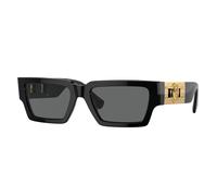 Versace Unisex Sunglass VE4459 - Frame color: Black, Lens color: Dark Grey