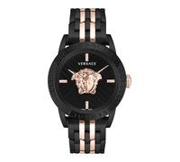 Versace V-Code Collection Luxury Mens Watch Timepiece, Two Tone, OS, Versace | V-Code