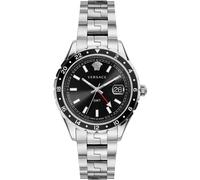 Versace V11100017 Wristwatch Hellenyium 42mm Quartz Unisex Black Silver 5 ATM