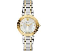 Versace Womens White 35 mm Daphnis Watch V16060017, Gold, Daphnis