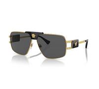 Versace Man Sunglass VE2251 - Frame color: Gold, Lens color: Dark Grey