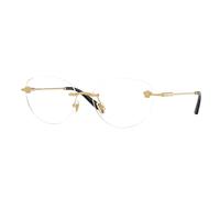 Versace VE1305 1002 Woman Optical frames Metal Gold Round Normal