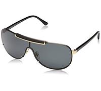 Versace VE2140 - 100287 Sunglasses Gold w/ Grey Lens 40mm