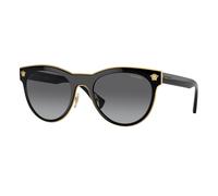 Versace VE2198 1002T3 Woman Sunglasses Metal Black Grey Pantos Polarized Shaded