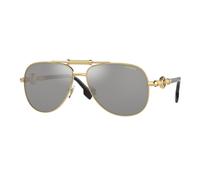 Versace Sunglasses VE2236 1002Z3 Gold silver Unisex