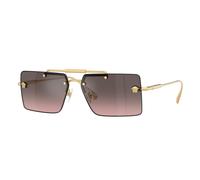 Versace VE2245 100258 Woman Sunglasses Metal Gold Squared Normal