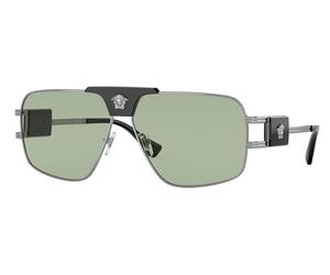 Versace VE2251 Asian Fit 1001/2 Men's Sunglasses Gunmetal Size 63
