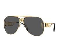 Versace VE2255 Asian Fit 100287 Men's Sunglasses Gold Size 63