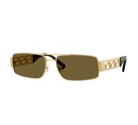 Versace VE2257 100273 Man Sunglasses Metal Gold Brown Squared Normal