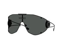 Versace VE2268 143387 Man Sunglasses Metal Black Grey Geometric Normal