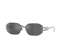 Versace VE2274 10016G Woman Sunglasses Metal Grey Grey Geometric Mirror