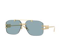 Versace VE2275 100280 Man Sunglasses Metal Gold Blue Geometric Normal