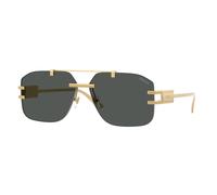 Versace VE2275 100287 Man Sunglasses Metal Gold Grey Geometric Normal