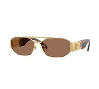 Versace VE2287 100273 Man Sunglasses Metal Gold Brown Geometric Normal