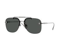 Versace VE2296 100187 Woman Sunglasses Metal Grey Grey Squared Normal