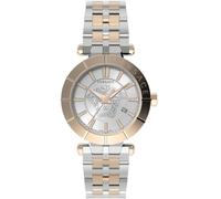 Versace , V-Race Restyling Date Window Stainless Steel Bracelet Watch ,Gray male, Sizes: ONE SIZE