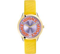 Versace VE2O00822 Ladies Watch Logo Halo 38mm 5ATM