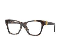Versace VE3341U 108 Woman Optical frames Acetate Turtle Transparent Geometric Normal