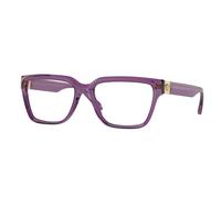 Versace VE3357 5464 Woman Optical frames Acetate Violet Transparent Squared Normal