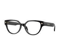 Versace VE3394D GB1 Woman Optical frames Acetate Black Transparent Cat Eye Normal