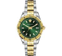 Versace VE3A00720 Wristwatch Hellenyium 42mm Quartz Unisex Green Gold, Silver...