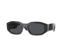 Versace VE4361 536087 Unisex Sunglasses Nylon Black Grey Geometric Normal