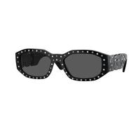 Versace Unisex VE4361 539887 Sunglasses Nylon Black Grey Geometric Normal