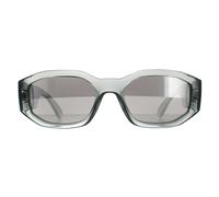 Versace Sunglasses VE4361 311/6G Transparent Grey Light Grey Silver Mirror