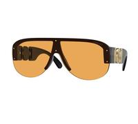 Versace VE4391 GB1/7 Man Sunglasses Nylon Black Orange Geometric Normal