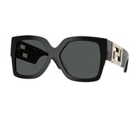 Versace VE4402 547887 Woman Sunglasses Acetate Black Grey Squared Normal