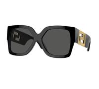 Versace VE4402 GB1/87 Woman Sunglasses Acetate Black Grey Squared Normal