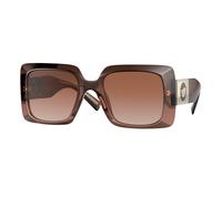 Versace VE4405 533213 Woman Sunglasses Acetate Brown Brown Squared Normal Shaded