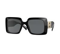 Versace VE4405 GB1/87 Woman Sunglasses Acetate Black Grey Squared Normal