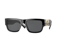 Versace VE4406 GB1/87 Man Sunglasses Acetate Black Grey Squared Normal