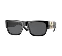 Versace VE4406 GB1/87 Man Sunglasses Acetate Black Grey Squared Normal