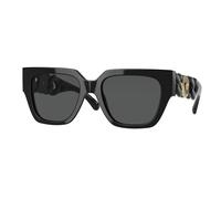 Versace VE4409 GB1/87 Woman Sunglasses Acetate Black Grey Squared Normal