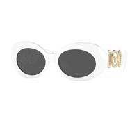 Versace VE4426BU 314/87 Woman Sunglasses Acetate White Grey Round Normal