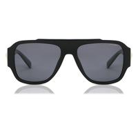 Versace VE4436U Polarized GB1/81 Men's Sunglasses Black Size 57