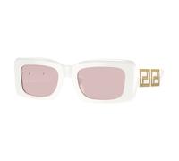 Versace VE4444U 314/5 Woman Sunglasses Acetate White Pink Squared Normal