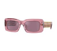 Versace VE4444U 5355AK Woman Sunglasses Acetate Pink Violet Squared Normal