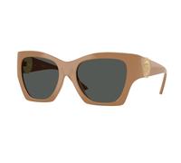 Versace VE4452 551787 Woman Sunglasses Injected Brown Grey Geometric Normal