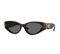 Versace VE4454 542987 Woman Sunglasses Acetate Turtle Grey Cat Eye Normal