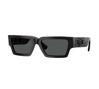 Versace VE4459 536087 Man Sunglasses Acetate Black Grey Squared Normal