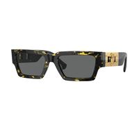 Versace VE4459 542887 Unisex Sunglasses Acetate Turtle Grey Squared Normal