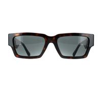 Versace VE4459 Unisex Dark Havana Sunglasses